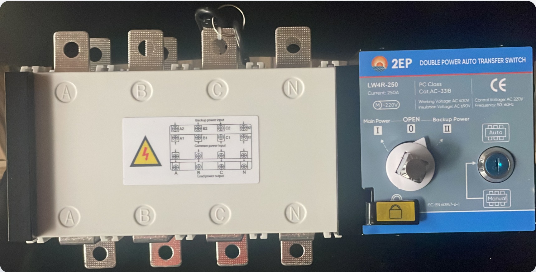 Inverseur Triphasé ATS 250A