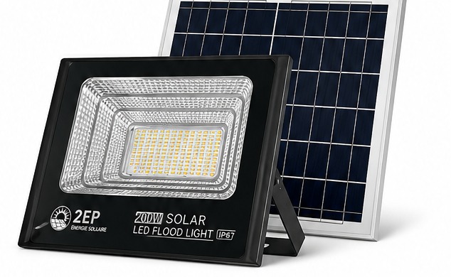 Projecteur solaire LED 200W